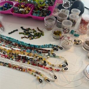 Sneak Peek! Vibrant Handmade Beaded Eyewear Chains